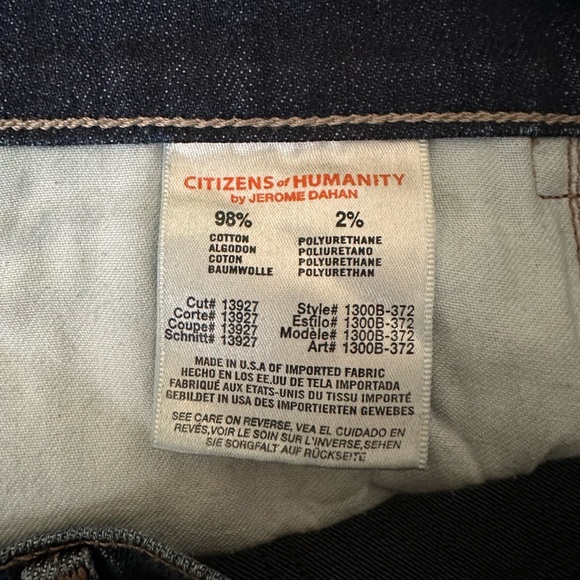 🦄 RARE! Citizens of Humanity Avedon Low Rise Skinny Jeans 31 Spectrum - Picture 12 of 12